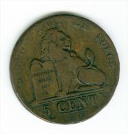 Belgien 5 Cent 1841    #m106 - 5 Centimes