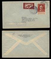 Portugal 1941 Airmail Cover LISBOA To USA - Storia Postale