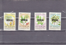 Santa Lucia Nº Of28 Al Of31 - St.Lucia (1979-...)