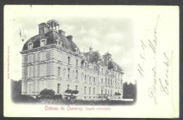 France - CF045 - 2 Scan CP Château De Cheverny Façade Principale - Verso Timbre Type Blanc 111 1A - Cheverny