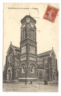 Rosières-en-Santerre (80) : L'église En 1907 (animé). - Rosieres En Santerre