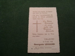 BC5-2-105 Souvenir Communion Georgette Legrand Val Potet 1960 - Kommunion Und Konfirmazion