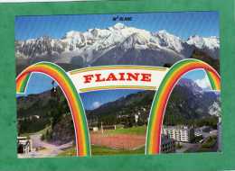 Flaine (communes D´Arâches-la-Frasse Et Magland) Massif Du Mont-Blanc Tennis Téléphérique - Magland