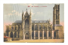 Cp, 87, Limoges, La Cathédrale,voyagée - Limoges