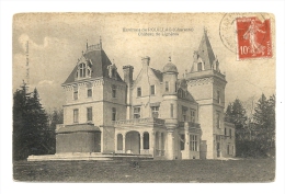 Cp, 16, Env. De Rouillac, Château De Lignères,voyagée - Rouillac