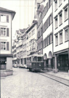 Chemin De Fer RhSt, Train à Altstätten, Photo 1973 BVA RhSt 12 - Altstätten