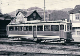 Chemin De Fer RhSt, Train à Altstätten, Photo 1962 BVA RhSt 4 - Altstätten