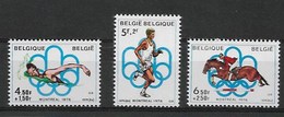 BELGIUM 1976  Olympic Games Montreal MNH - Ete 1976: Montréal