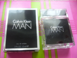 Miniature MAN Calvin Klein 15ml Vide Avec Boite - Miniatures Hommes (avec Boite)