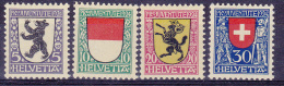 ZWITSERLAND - Michel - 1924 - Nr 209/12 - MNH** - Cote 9.00€ - Unused Stamps