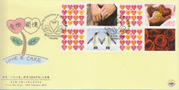 Hong Kong China Stamp On CPA FDC: 2012 Love & Care Heartwarming Stamp HK123357 - FDC