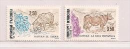 ANDORRE ( EUAND - 127 )  1991  N° YVERT ET TELLIER  N° 405/406  N** - Ungebraucht