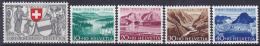 ZWITSERLAND - Michel - 1952 - Nr 570/74 - MNH** - Cote 16.00€ - Neufs