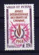 Wallis & Futuna - 1968 - Human Rights Year - MH - Nuovi