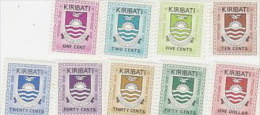 Kiribati-1981 Postage Due Set MNH - Kiribati (1979-...)