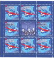 2012. Russia, 75y Of Transpolar Flight,  Sheetlet, Mint/** - Blocks & Kleinbögen