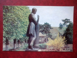 Pushkino Village - Monument To Pushkin - 1985 - Moldova USSR - Unused - Moldavia