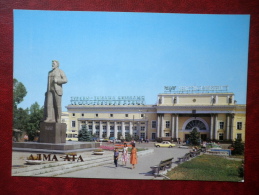 Railway Station - Alma-Ata II - Almaty - Alma-Ata - 1984 - Kazakhstan USSR - Unused - Kazajstán