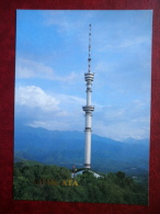 TV Tower - 370 M High - Almaty - Alma-Ata - 1984 - Kazakhstan USSR - Unused - Kazajstán