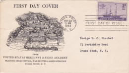 FDC ETATS - UNIS. N° US 923 (STEAMSHIP SAVANNAH) Obl  Sp 1er Jour 1944 - 1941-1950