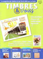 FRANCE  2006 - Postal Philatelic Magazine - 12 Pages - Le Tramway à Paris - Tranvie