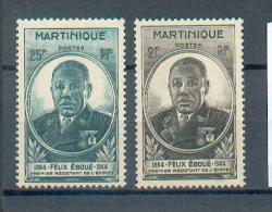 MART 323 - YT 218-219** - Unused Stamps
