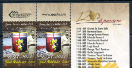 2013 - SAN MARINO - SAINT-MARIN -  120 Anni Del Genoa Cricket And Football Club -   F.D.C. - Usati