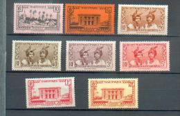 MART 336 - YT 137-138-139-142-148A-151- 152-154* - Unused Stamps