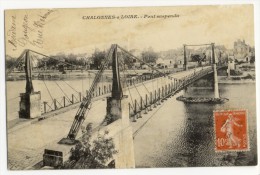 CHALONNES Sur LOIRE  - Pont Suspendu. - Chalonnes Sur Loire