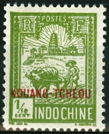 INDOCINA, INDOCHINA, COLONIA FRANCESE, FRENCH COLONY, KOUANG TCHEOU, 1927, FRANCOBOLLO NUOVO (MNG), Scott 75 - Neufs