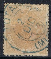 Sello 15 Cts Alfonso XII 1882, Fechador Trebol TOTANA (Murcia), Num 210 º - Used Stamps
