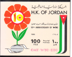 Jordan 1985 World Tourism Organization S/S MNH - Jordanien