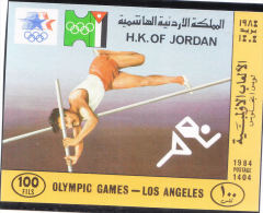 Jordan 1984 Summr Olympics Los Angeles S/S MNH - Jordanien