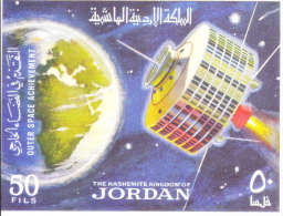 Jordan 1965 Achievements In Space Research S/S MNH - Jordanie