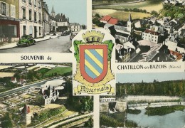 58 - SOUVENIR DE CHATILLON EN BAZOIS / MULTIVUES - Chatillon En Bazois