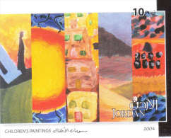 Jordan 2004 Children's Paintings S/S MNH - Jordanien