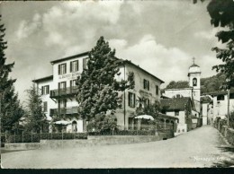 Novaggio TI Albergo Pension Hotel Berna E Posta Fam. Bertoli Friedl Sw 4.8.1969 - Novaggio