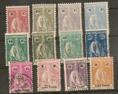 1922 - Ceres - Novas Cores E Valores - Isola Di Capo Verde