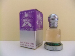 MINIATURE  EAU DE TOILETTE - HALLOWEEN - J DEL POZO - MADRID - 0.17 Fl Oz  5 Ml - ECHANTILLON DE COLLECTION - Miniatures Womens' Fragrances (in Box)