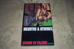 SAS  GERARD DE VILLIERS  ° Meutre A Athenes   No 44 - Gerard De Villiers