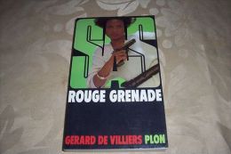 SAS  GERARD DE VILLIERS  °  ROUGE GRENADE   No 67 - Gerard De Villiers