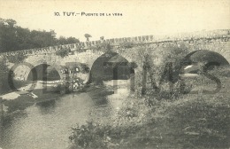 SPAIN - TUY - PUENTE DE LE VEGA - 1915 PC. - Pontevedra