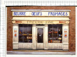 VITRINE  -  André Renoux -   EPICERIE FINE -  Beurre - Oeufs - Fromages - Other & Unclassified