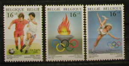 BELGICA 1994 - WORLD CUP OF FOOTBALL USA'94 - YVERT Nº 2537-2539 - 1994 – Vereinigte Staaten