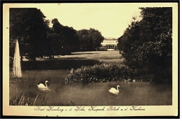 Bad Homburg V.d.H.  -  Kurpark  -  Blick Auf Das Kurhaus  -  Ansichtskarten Ca.1930    (1936) - Bad Homburg