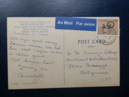 35/328   CP   CANANDA - Storia Postale