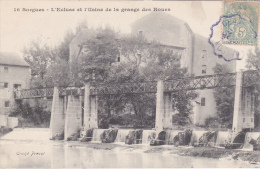 84 - SORGUES - L´Ecluse Et L´Usine De La Grange Des Roues - Sorgues