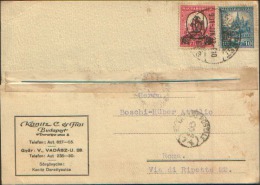 1931 16f. BUDAPEST X ROMA - Cartas & Documentos