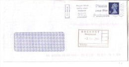 GOOD GB Postal Cover To GERMANY 2000 - Good Stamped: Elizabeth II - Brieven En Documenten