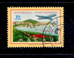 ! ! Macau - 1960 Air Mail Views From Macau 10 Pt - Af. CA 20 - Used - Used Stamps